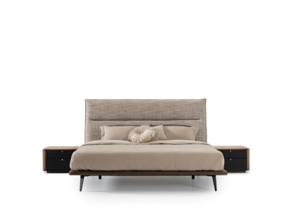 Schlafzimmer Nachttisch Design Möbel Nachttische Holz braune Farbe